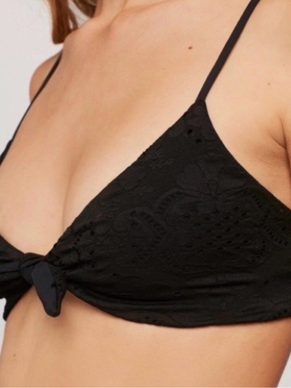 L*SPACE Eyelet Two-Pc Bikini - ‘Flashback’ Top + ‘Bummin’ High Waisted Bottom - Picture 7 of 16